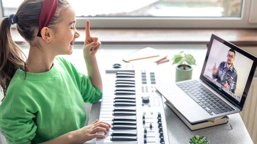 آموزش آنلاین موسیقی آنلاین