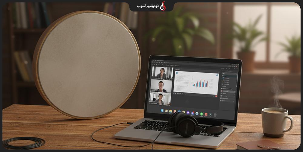 آموزش آنلاین دف در آموزشگاه موسیقی نوای شهر آشوب