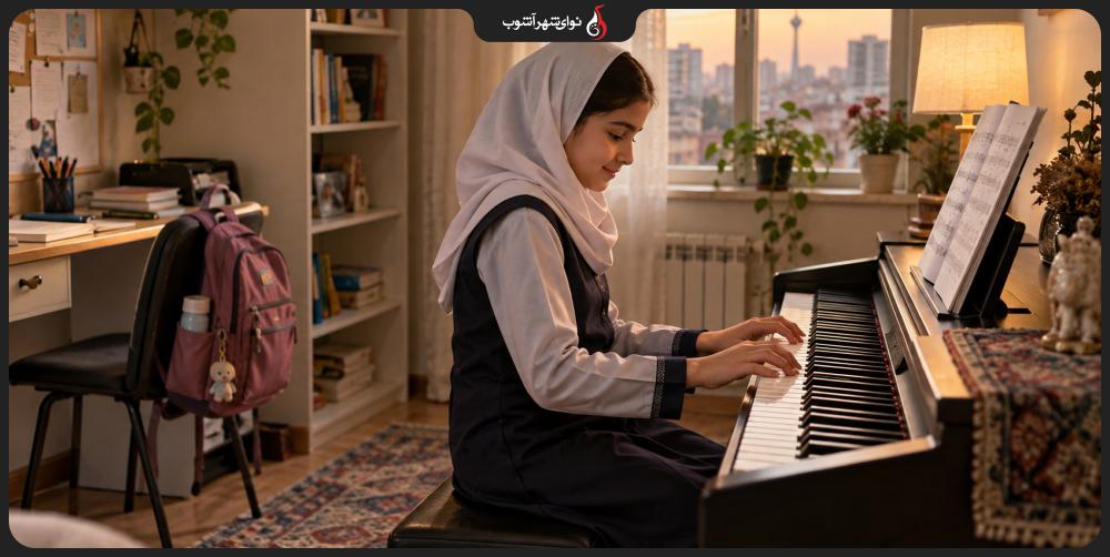یادگیری موسیقی در دوران مدرسه