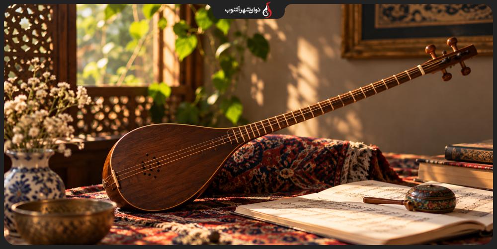 یادگیری آسان سه تار در آموزشگاه موسیقی شهر آشوب